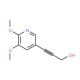 3-(5,6-Dimethoxypyridin-3-yl)prop-2-yn-1-ol - chemical structure image