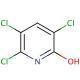 3,5,6-Trichloro-2-pyridinol 的分子结构, CAS编号: 6515-38-4 3,5,6-Trichloro-2-pyridinol (CAS 6515-38-4) - chemical structure image