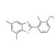 3-(5,7-Dimethyl-benzooxazol-2-yl)-2-methyl-phenylamine - chemical structure image