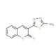 3-(5-Amino-[1,3,4]thiadiazol-2-yl)-chromen-2-one - chemical structure image