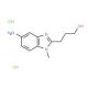 3-(5-Amino-1-methyl-1H-benzoimidazol-2-yl)-propan-1-ol dihydrochloride - chemical structure image