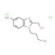 3-(5-Amino-2-hydroxymethyl-benzoimidazol-1-yl)-propan-1-ol dihydrochloride - chemical structure image