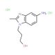 3-(5-Amino-2-methyl-benzoimidazol-1-yl)-propan-1-ol dihydrochloride - chemical structure image