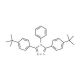 3,5-Bis(4-tert-butylphenyl)-4-phenyl-4H-1,2,4-triazole (CAS 203799-76-2) - chemical structure image