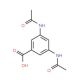 3,5-Bis-acetylamino-benzoic acid (CAS 7743-39-7) - chemical structure image