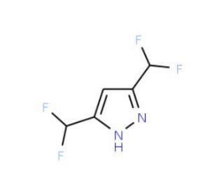 3,5-bis(difluoromethyl)-1H-pyrazole - chemical structure image