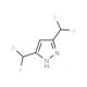 3,5-bis(difluoromethyl)-1H-pyrazole - chemical structure image