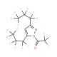 3,5-Bis(heptafluoropropyl)-1-(trifluoroacetyl)pyrazole - chemical structure image