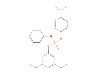 3,5-Bis(isopropyl)phenyl 4-Isopropylphenyl Phenyl Phosphate (CAS 1391051-71-0) - chemical structure image