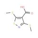 3,5-Bis-methylsulfanyl-isothiazole-4-carboxylic acid - chemical structure image