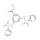 3,5-Bis-(thiophene-2-sulfonylamino)-benzoic acid methyl ester - chemical structure image