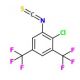 3,5-Bis(trifluoromethyl)-2-chlorophenyl isothiocyanate - chemical structure image