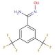 3,5-Bis(trifluoromethyl)benzamidoxime (CAS 72111-09-2) - chemical structure image