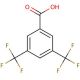 3,5-Bis(trifluoromethyl)benzoic acid (CAS 725-89-3) - chemical structure image
