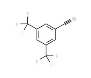 3,5-Bis(trifluoromethyl)benzonitrile (CAS 27126-93-8) - chemical structure image