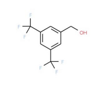 3,5-Bis(trifluoromethyl)benzyl alcohol (CAS 32707-89-4) - chemical structure image