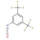 3,5-Bis(trifluoromethyl)phenyl isocyanate (CAS 16588-74-2) - chemical structure image