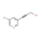 3-(5-Bromo-pyridin-3-yl)-prop-2-yn-1-ol (CAS 873302-37-5) - chemical structure image