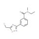 3-[5-(Chloromethyl)-1,2,4-oxadiazol-3-yl]-N-ethyl-N-methylbenzamide - chemical structure image