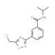 3-[5-(Chloromethyl)-1,2,4-oxadiazol-3-yl]-N-isopropylbenzamide - chemical structure image