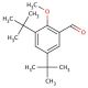 3,5-Di-tert-butyl-2-methoxybenzaldehyde (CAS 135546-15-5) - chemical structure image