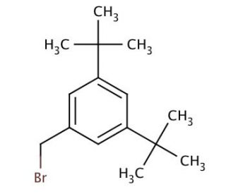 3,5-Di-tert-butylbenzyl bromide (CAS 62938-08-3) - chemical structure image