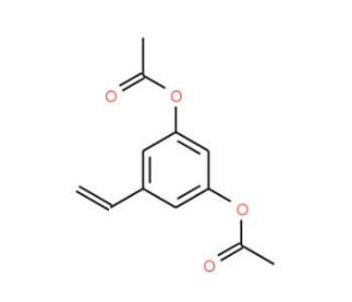 3,5-Diacetoxy Styrene (CAS 155222-48-3) - chemical structure image