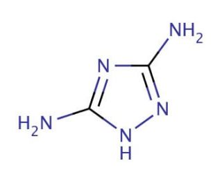 3,5-Diamino-1,2,4-triazole (CAS 1455-77-2) - chemical structure image