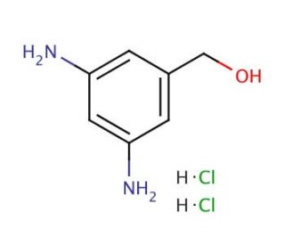 3,5-Diaminobenzyl alcohol dihydrochloride (CAS 28150-15-4) - chemical structure image