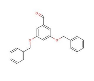 3,5-Dibenzyloxybenzaldehyde (CAS 14615-72-6) - chemical structure image