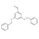 3,5-Dibenzyloxybenzaldehyde (CAS 14615-72-6) - chemical structure image