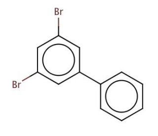 3,5-Dibromo-1-phenyl benzene (CAS 16372-96-6) - chemical structure image