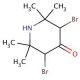 3,5-Dibromo-2,2,6,6-tetramethylpiperidin-4-one, Hydrobromide (CAS 19971-12-1) - chemical structure image