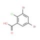 3,5-dibromo-2-chlorobenzoic acid - chemical structure image