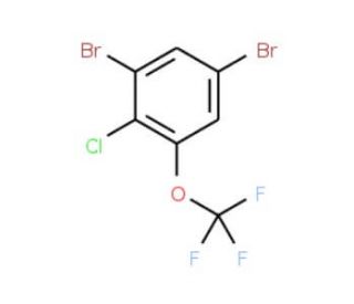 3,5-Dibromo-2-chlorotrifluoromethoxybenzene - chemical structure image