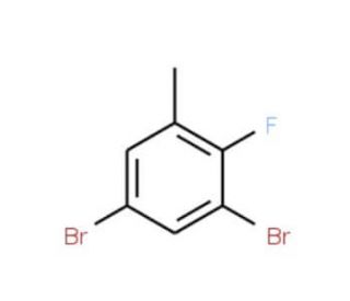 3,5-Dibromo-2-fluorotoluene - chemical structure image