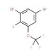 3,5-Dibromo-2-iodotrifluoromethoxybenzene - chemical structure image