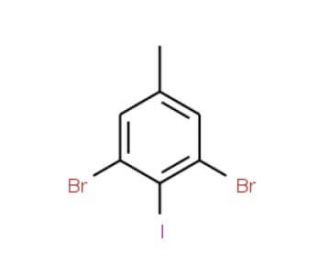 3,5-Dibromo-4-iodotoluene (CAS 175278-10-1) - chemical structure image