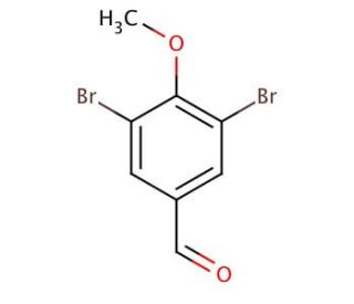 3,5-dibromo-4-methoxybenzaldehyde - chemical structure image