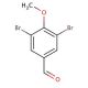 3,5-dibromo-4-methoxybenzaldehyde - chemical structure image