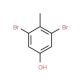 3,5-Dibromo-4-methylphenol (CAS 13979-81-2) - chemical structure image
