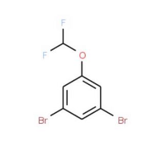 3,5-Dibromo-(difluoromethoxy)benzene - chemical structure image