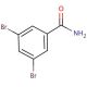 3,5-Dibromobenzamide (CAS 175205-85-3) - chemical structure image