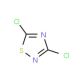 3,5-Dichloro-1,2,4-thiadiazole (CAS 2254-88-8) - chemical structure image