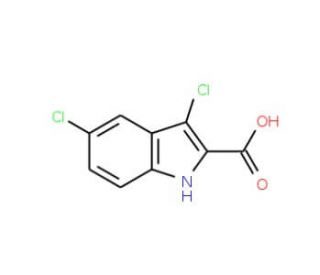 3,5-dichloro-1H-indole-2-carboxylic acid - chemical structure image