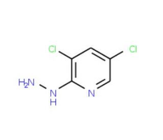 3,5-dichloro-2-hydrazinylpyridine (CAS 104408-23-3) - chemical structure image