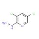 3,5-dichloro-2-hydrazinylpyridine (CAS 104408-23-3) - chemical structure image