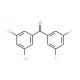 3,5-Dichloro-3′,5′-difluorobenzophenone (CAS 844885-17-2) - chemical structure image