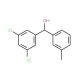 3,5-Dichloro-3′-methylbenzhydrol - chemical structure image