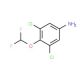 3,5-dichloro-4-(difluoromethoxy)aniline - chemical structure image